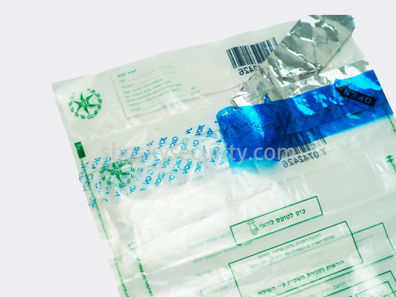 Tamper Evident security bags
